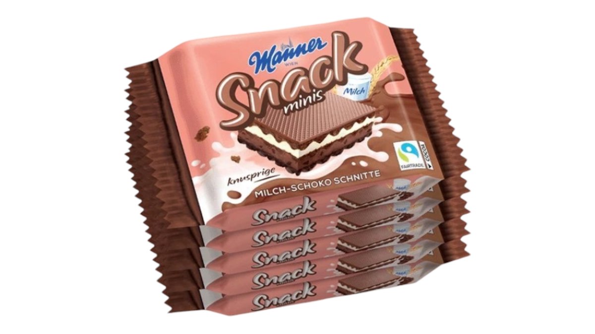 Manner Snack kakaové s mléčno-kakaovým krémem