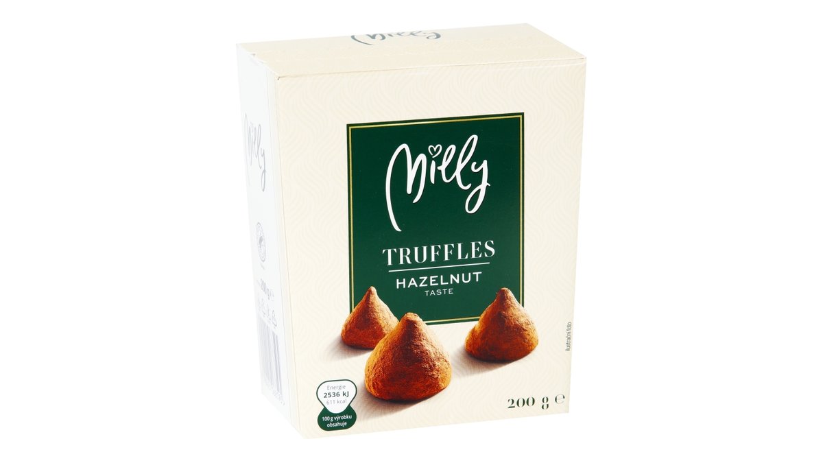 Milly Truffles s přích.lískových oříšků