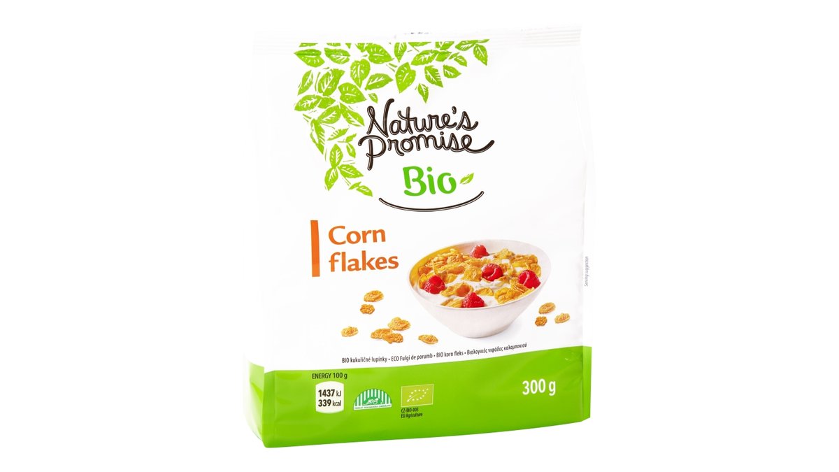 Nature's Promise Bio kukuřičné lupínky