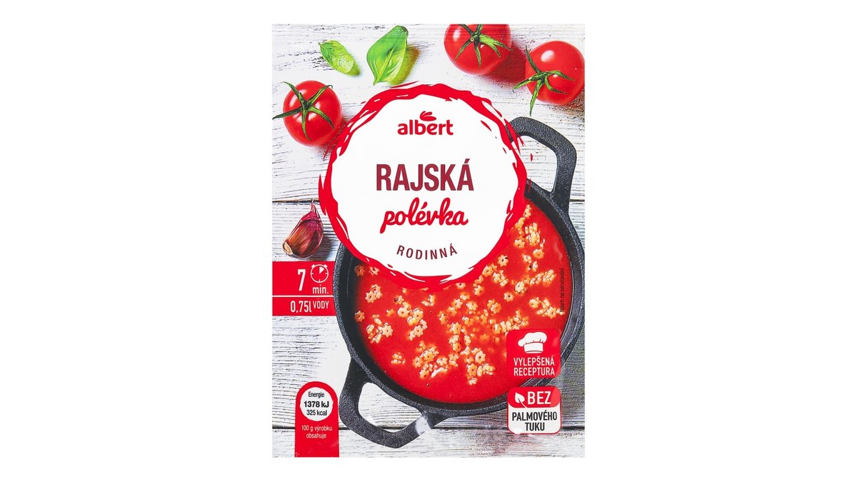 Albert polévka rodinná rajská