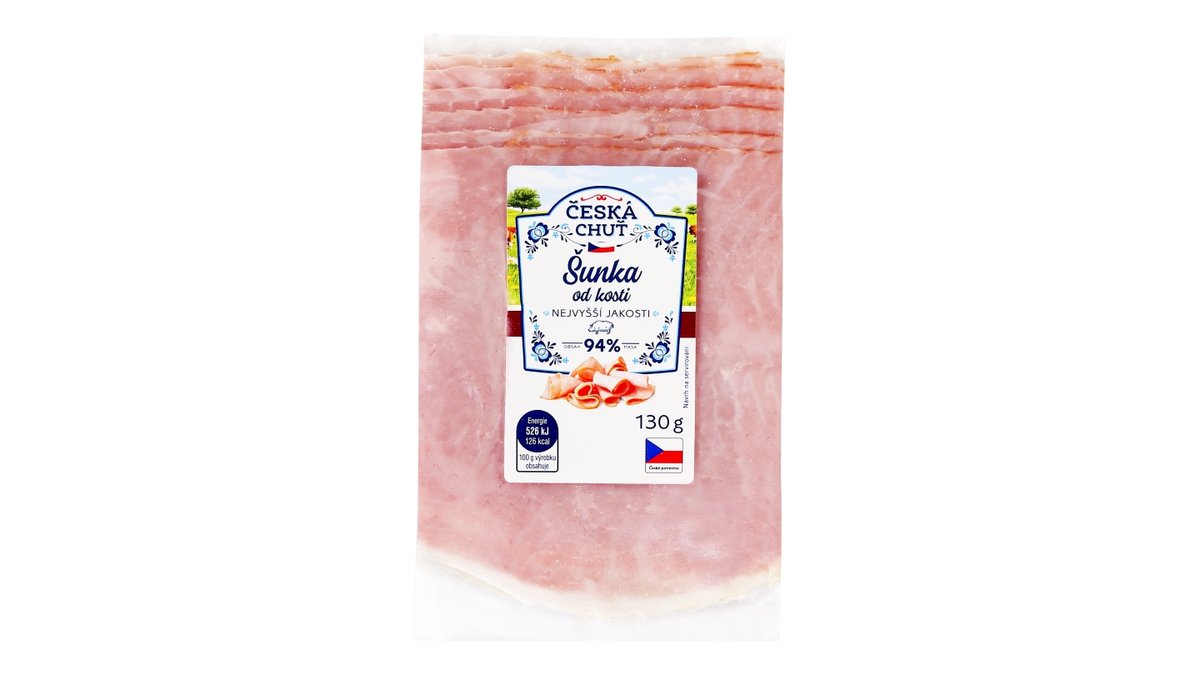 Czech taste bone-in ham of the highest quality