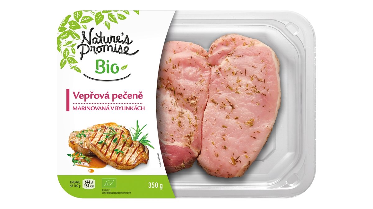Nature's Promise Bio Vepřová marinovaná pečeně