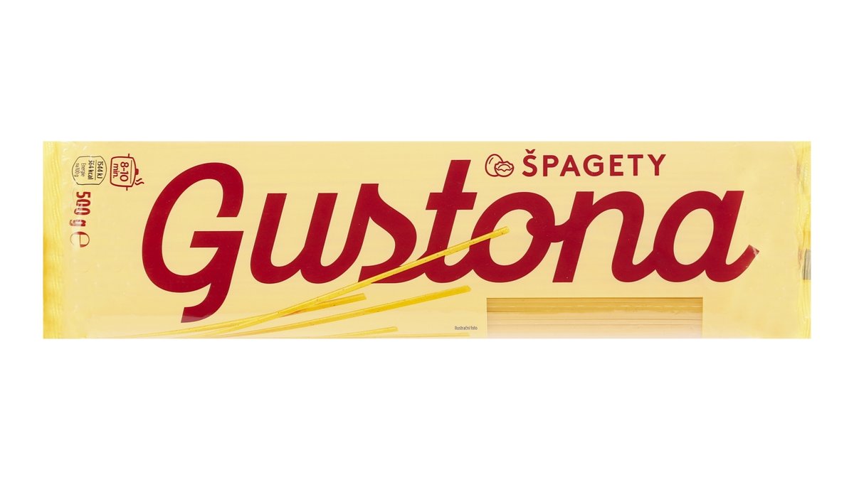 Gustona špagety vaječné