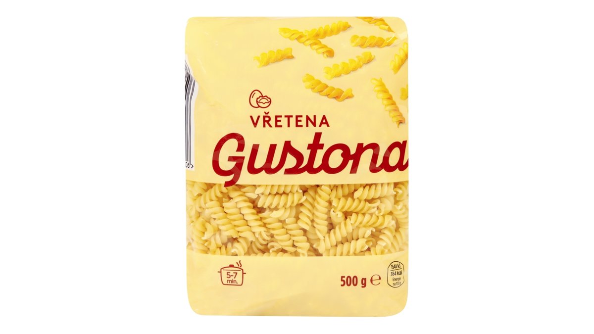 Gustona vaječná vřetena