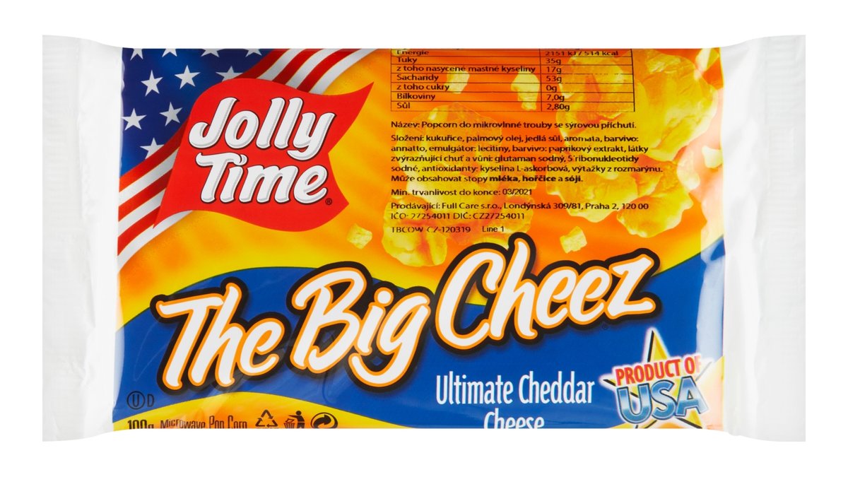 Jolly time Popcorn The big cheez