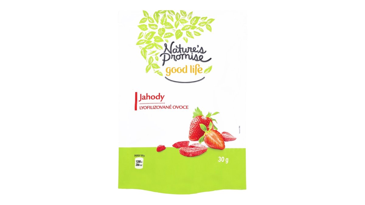 Nature's Promise Good Life Jahody lyofilizované