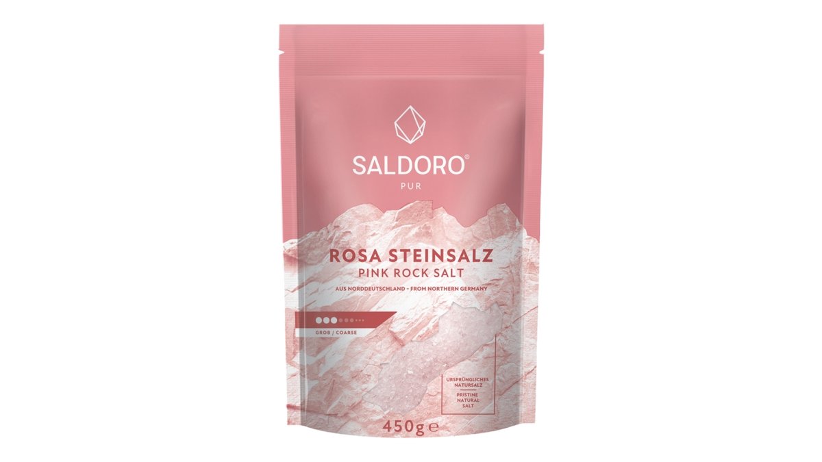 Saldoro jedlá sůl kamenná růžová