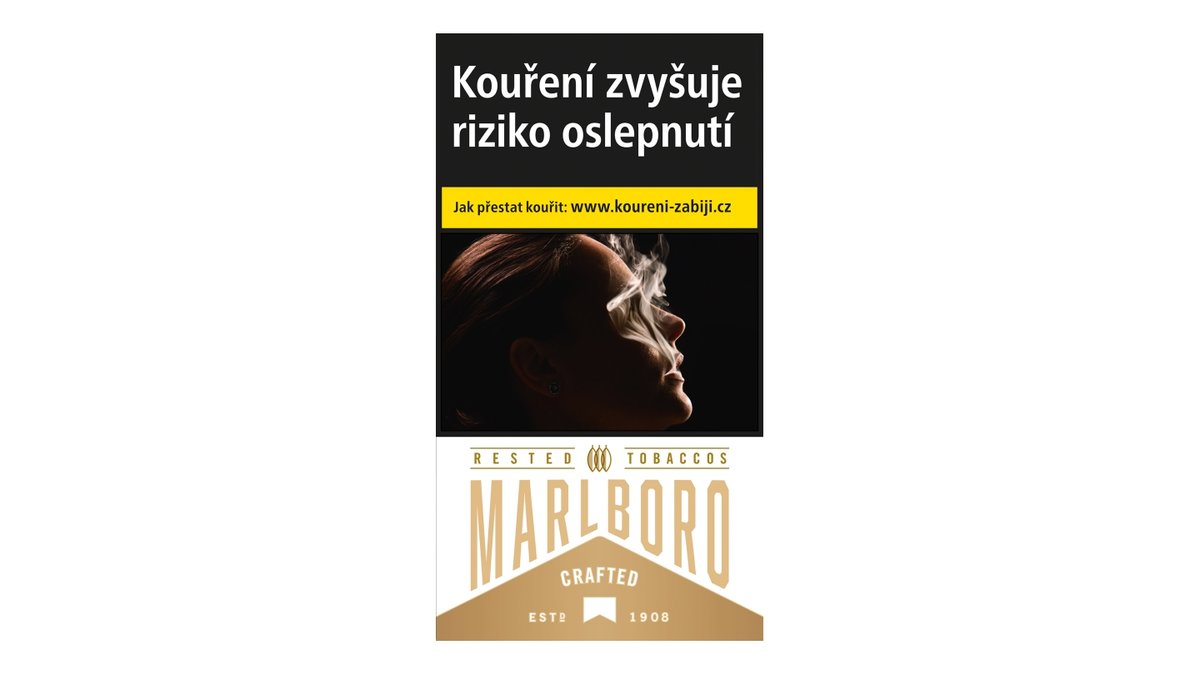 Marlboro 100S Gold Crafted Box