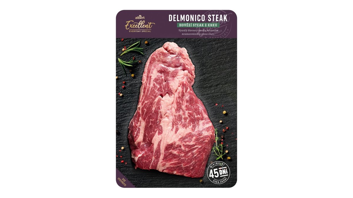 Albert Excellent Hovězí Delmonico steak