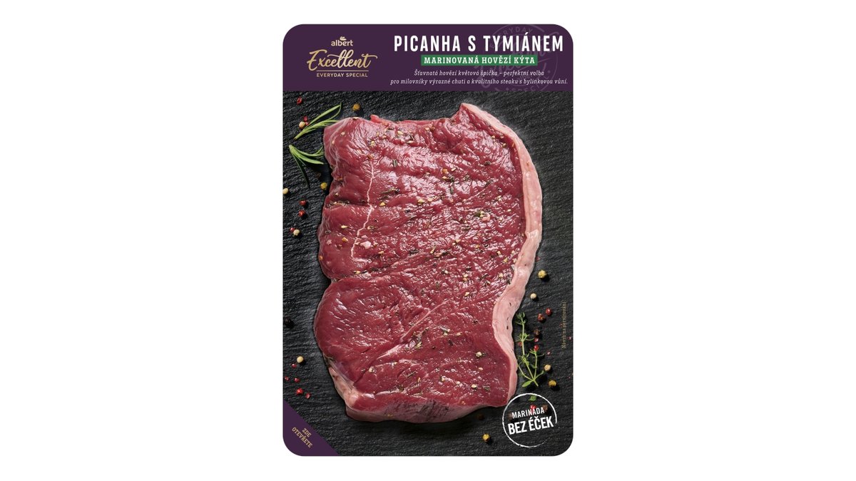 Albert Excellent Hovězí picanha s tymiánem