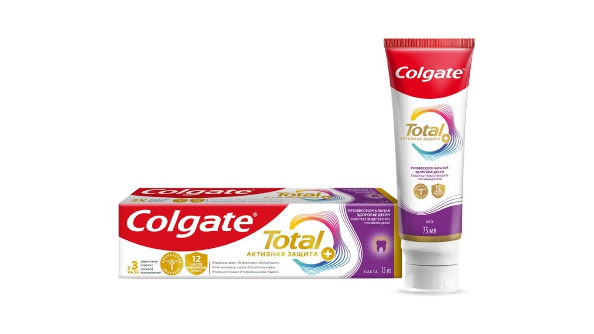 Зубная паста Colgate Total 12 Здоровье десен 75 мл