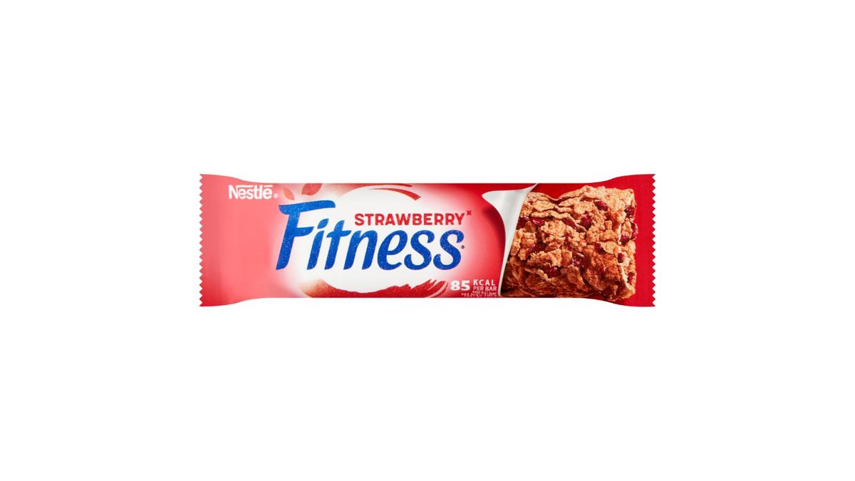 Nestlé Fitness epres gabonapehely-szelet vitaminokkal és ásványi anyagokkal reggelihez 23,5 g