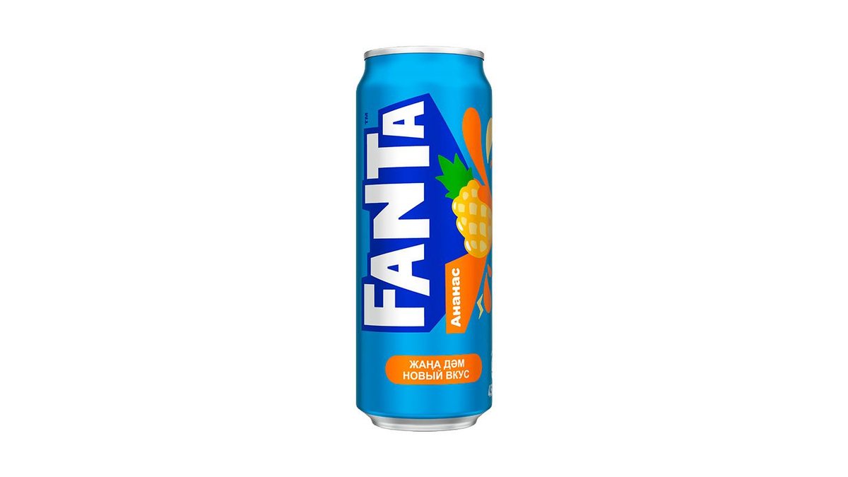 Напиток FANTA Ананас 450мл ж/б