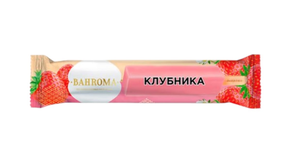 Мороженое bahroma сорбет мол клубника 68гр