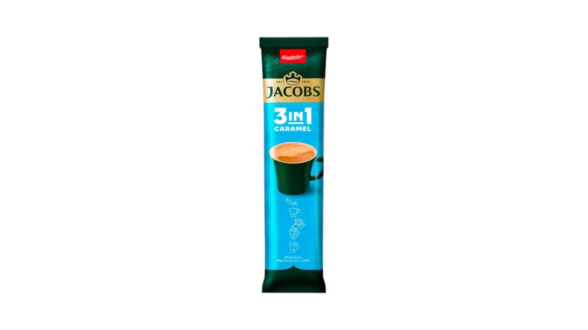 Jacobs 3-I 1-Də Caramel Latte 12.3 Qr