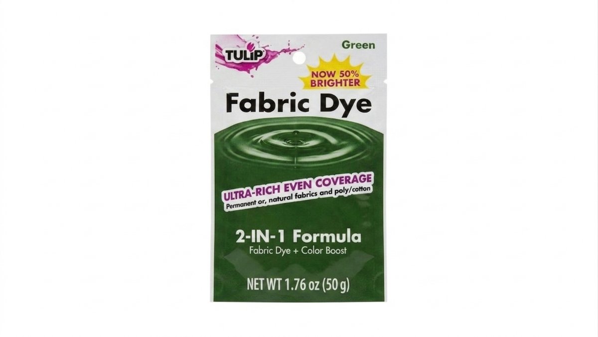 צבע לבגדים ולבדים שחור אבקה Tulip טוליפ 50 גרם 👗🎨 | טמבוריה בשפירא