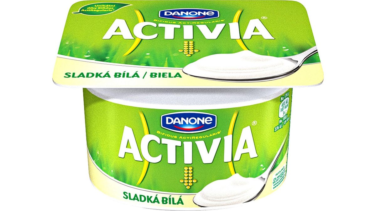 Activia Jogurt sladká bílá,tuk 3,1% 120 g