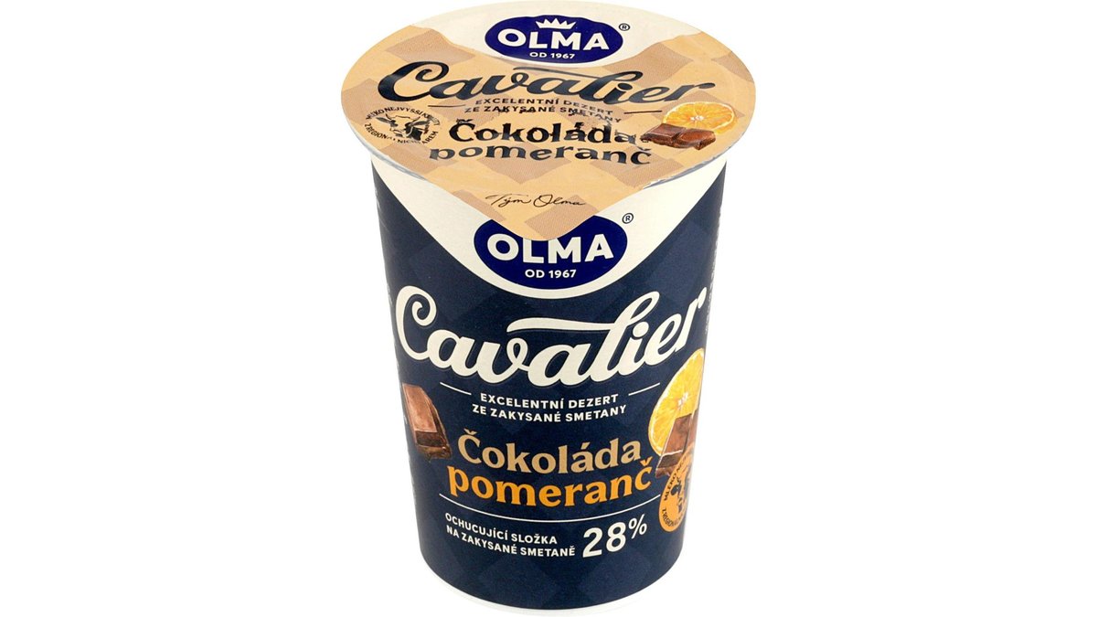 Olma Cavalier dezert čokoláda a pomeranč 140 g
