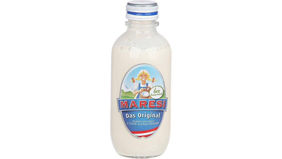 Maresi mléko zahuštěné, neslazené tuk 7,5 % 250 g