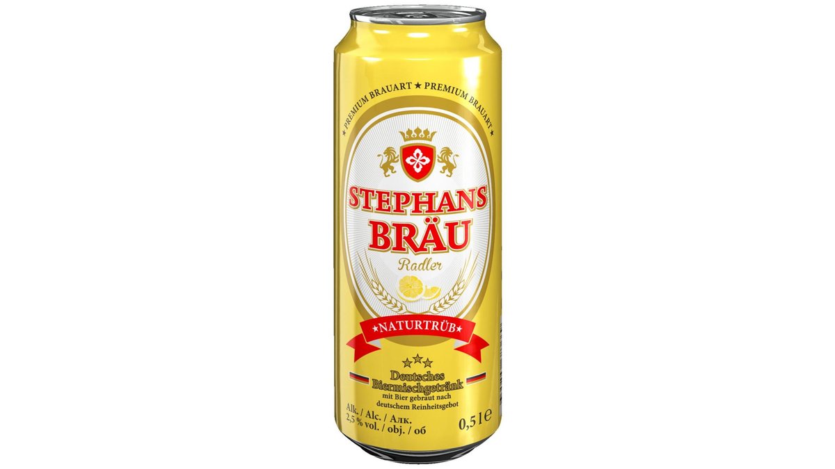 Stephansbräu Radler míchaný nápoj z piva 0,5l