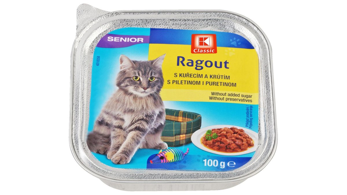 K-Classic Ragú - senior kuře, krocan 100g