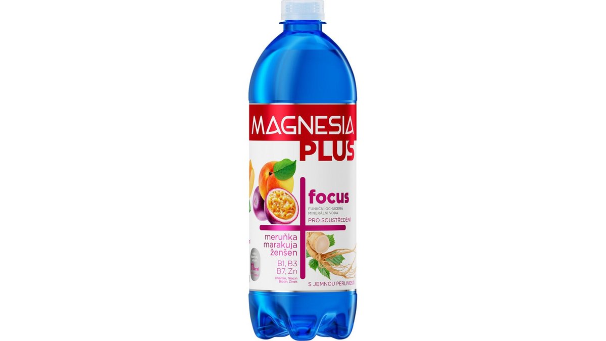 Magnesia Plus Focus ochucená min. voda 0,7l