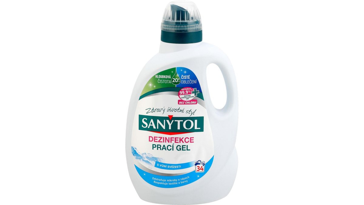 Sanytol Washing gel Freshness, 1.7l 34 doses