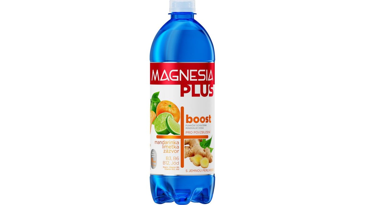 Magnesia Plus Boost Funkční ochucená voda 0,7l