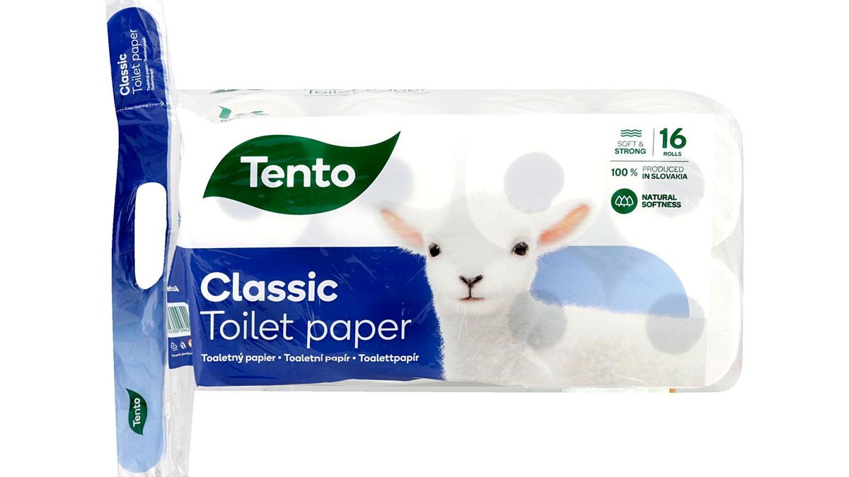 Tento Toaletní papír 3vrst Ellegance Classic 16x18m
