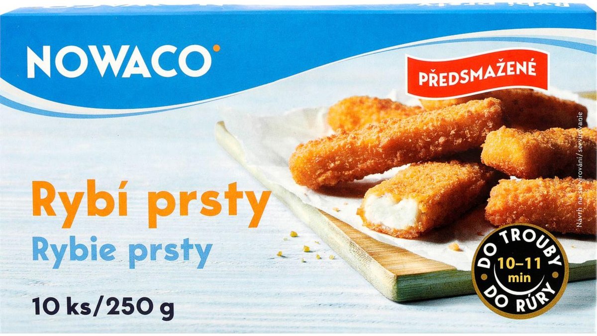 Nowaco Rybí prsty 250 g