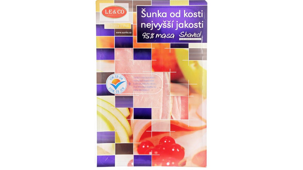 LE & CO Top quality bone-in ham 100 g