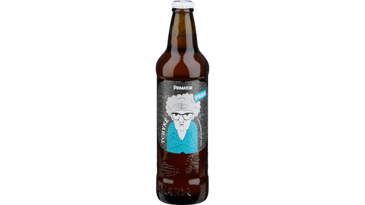 Primátor Tchýně nealkoholické pivo 0,5 l