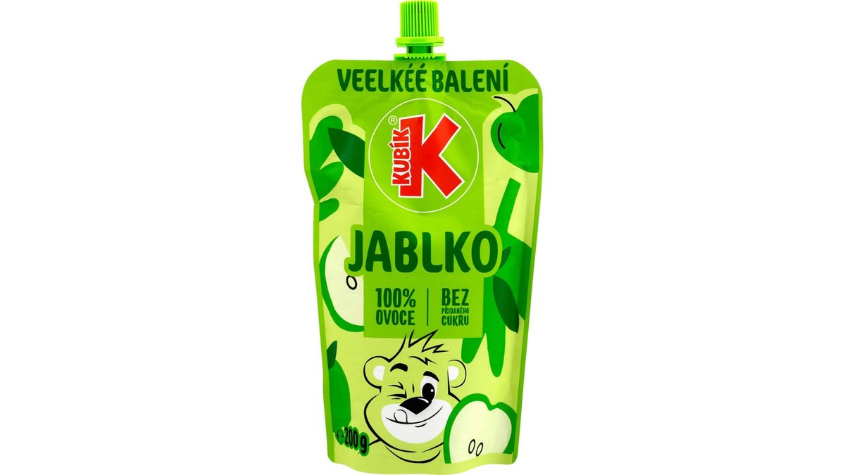 Kubík Ovocná kapsička jablko 200 g