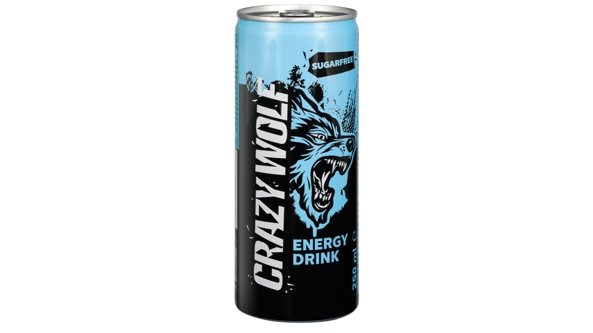 Crazy Wolf Sugar Free 0,25l
