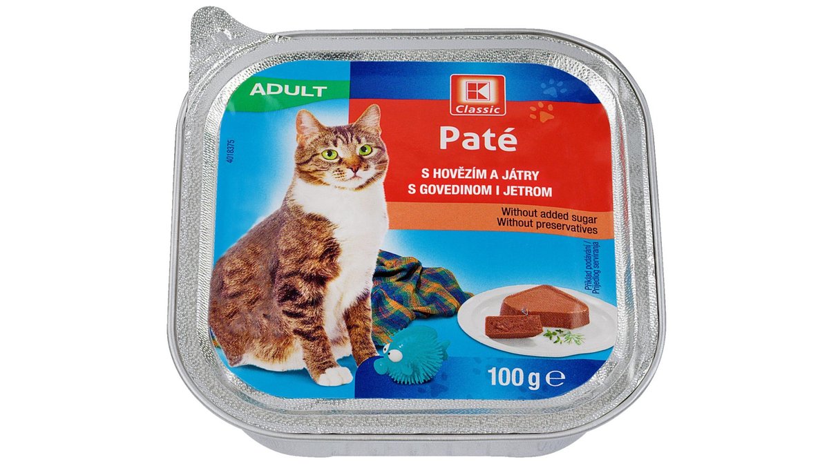 K-Classic Paté - adult hovězí 100g