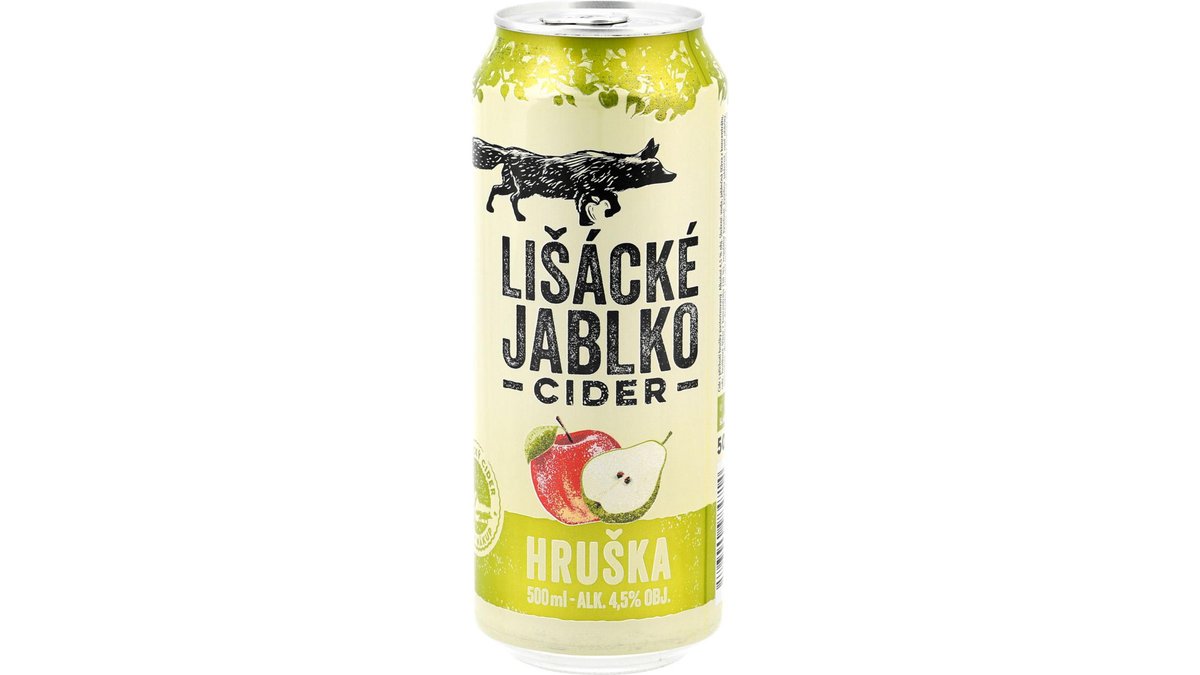 Lišácké jablko Cider hruška 0,5 l