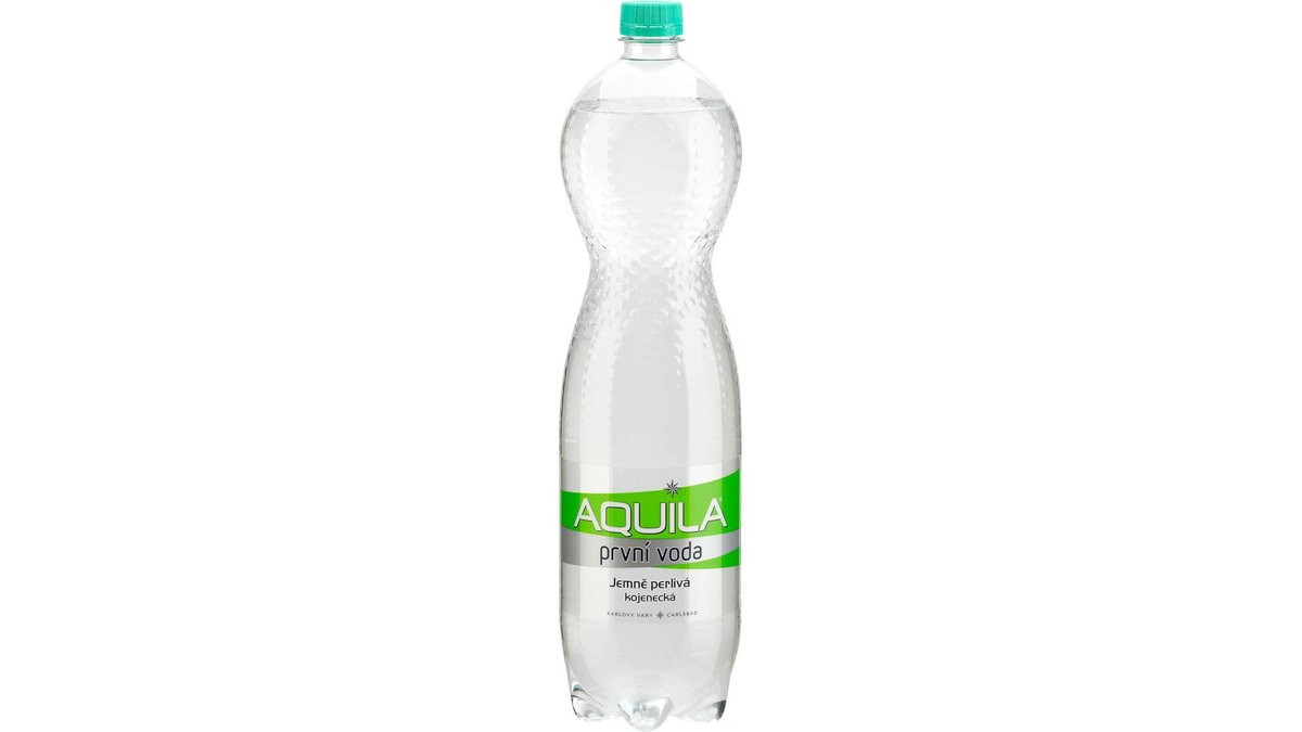 Aquila Pramenitá voda jemně perlivá 1,5 l