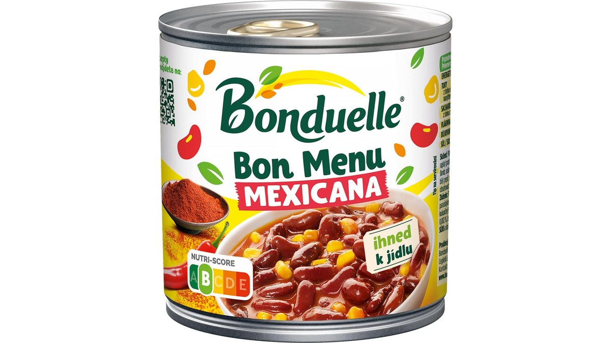 Bonduelle Bon Menu Červené fazole Mexicana 430 g