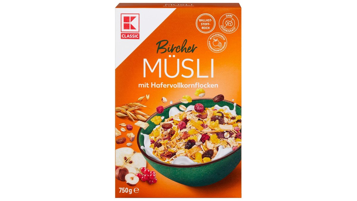 K-Classic Muesli Birchen 750 g