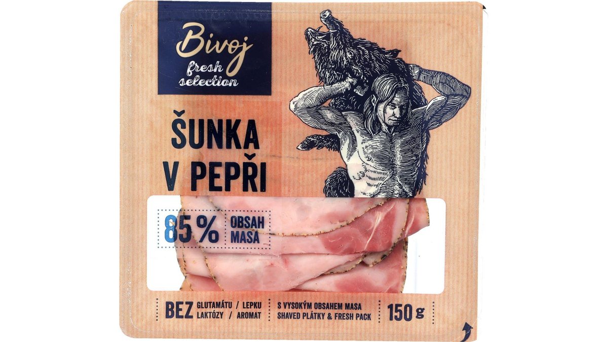 Bivoj Pepper Ham 150 g