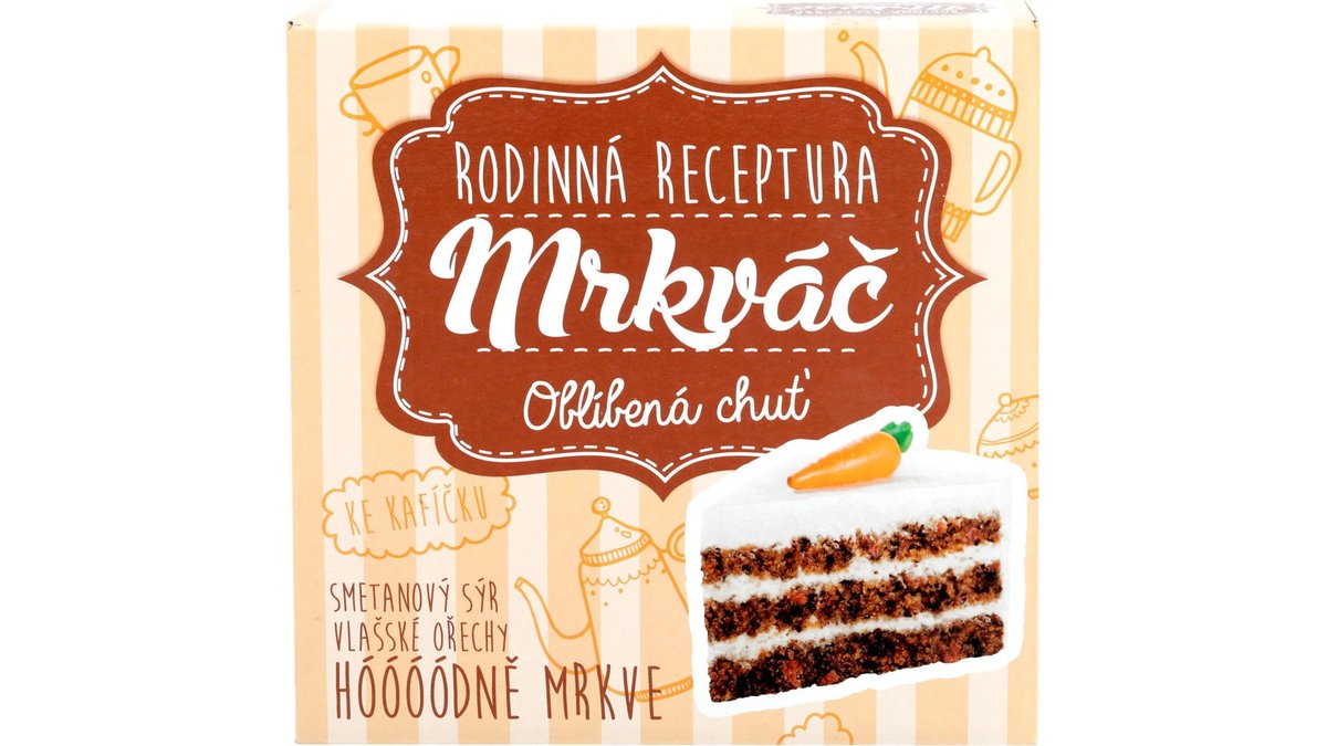 Dort Mrkváč krájený 6 porcí 885 g