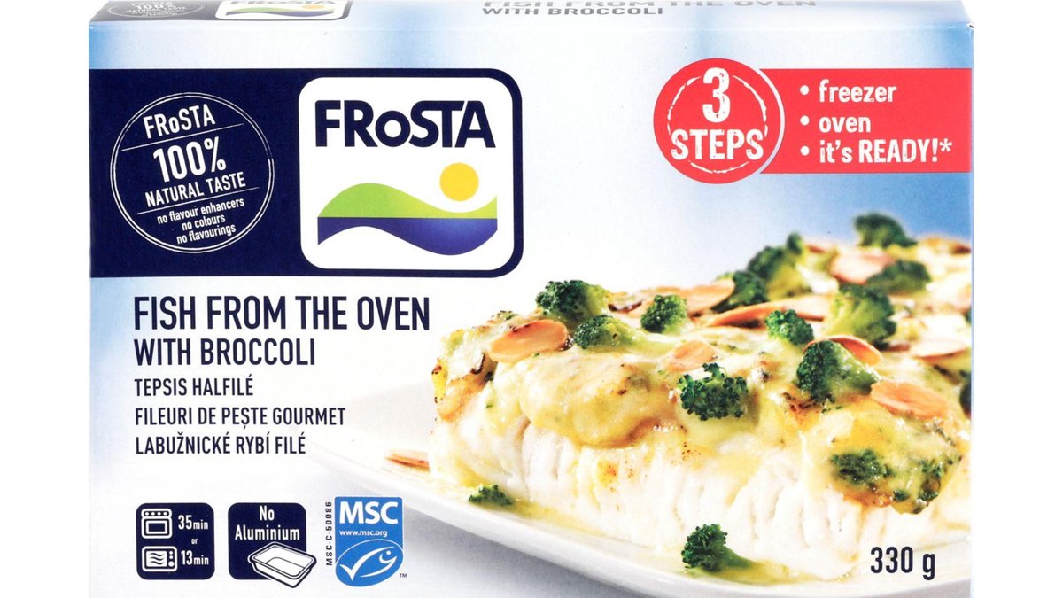 Frosta Labužnické filé s brokolicí 330 g