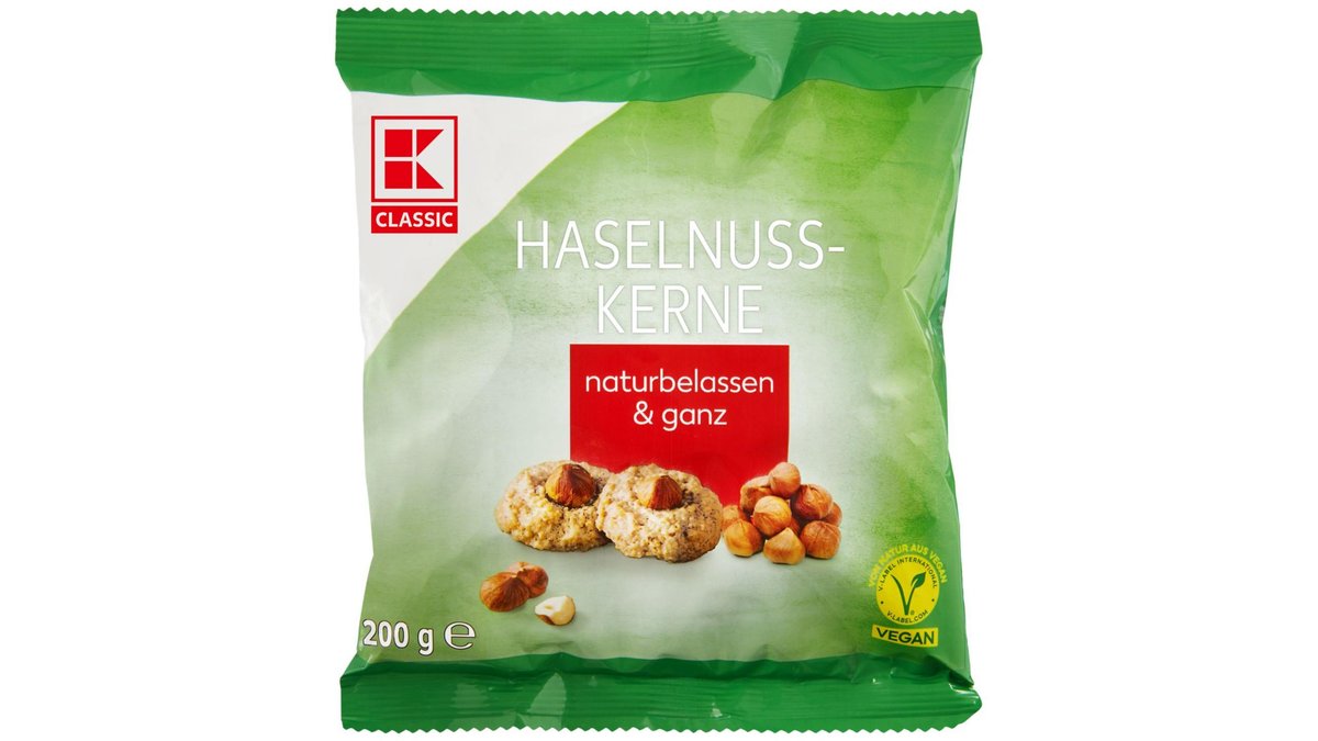 K-Classic Lísková jádra celá 200 g