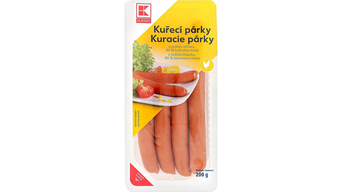 K-Classic Chicken Sausages 200 g