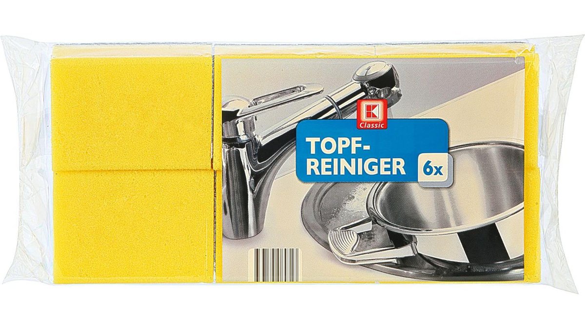 KLC pot sponges 6 pcs