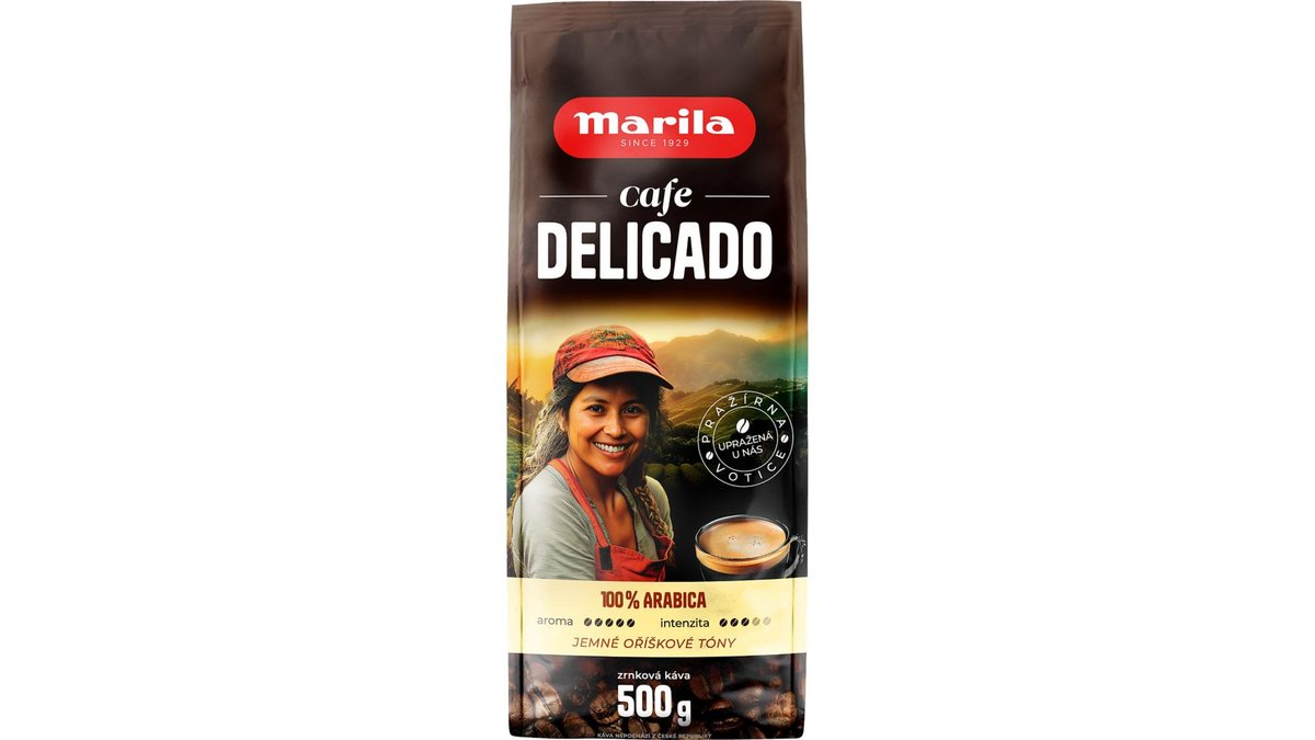 Marila Zrnková káva Crema Delicado 500 g