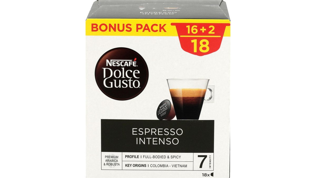 Nescafé Dolce Gusto Espres.Intenso 16ks/bal