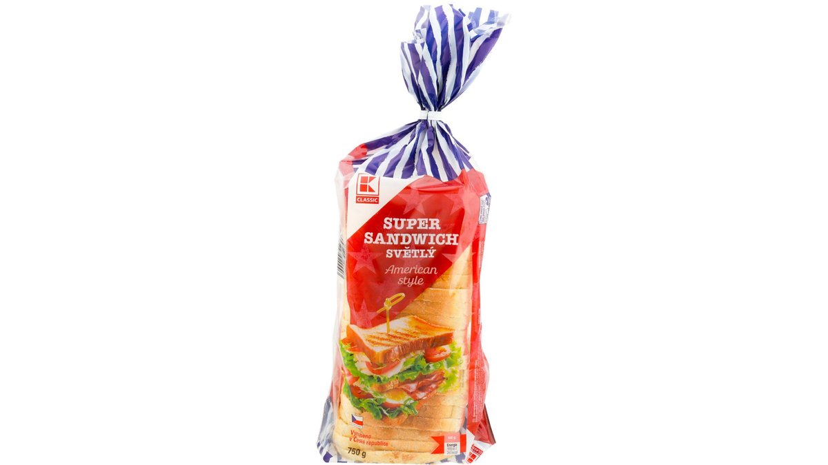 K-Classic Super Sendvič světlý 750 g