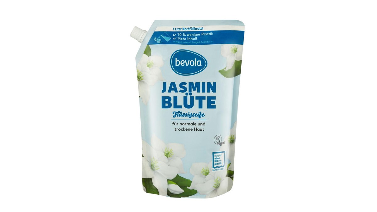 Bevola Tekuté mýdlo Jasmin Blossom 1000 ml