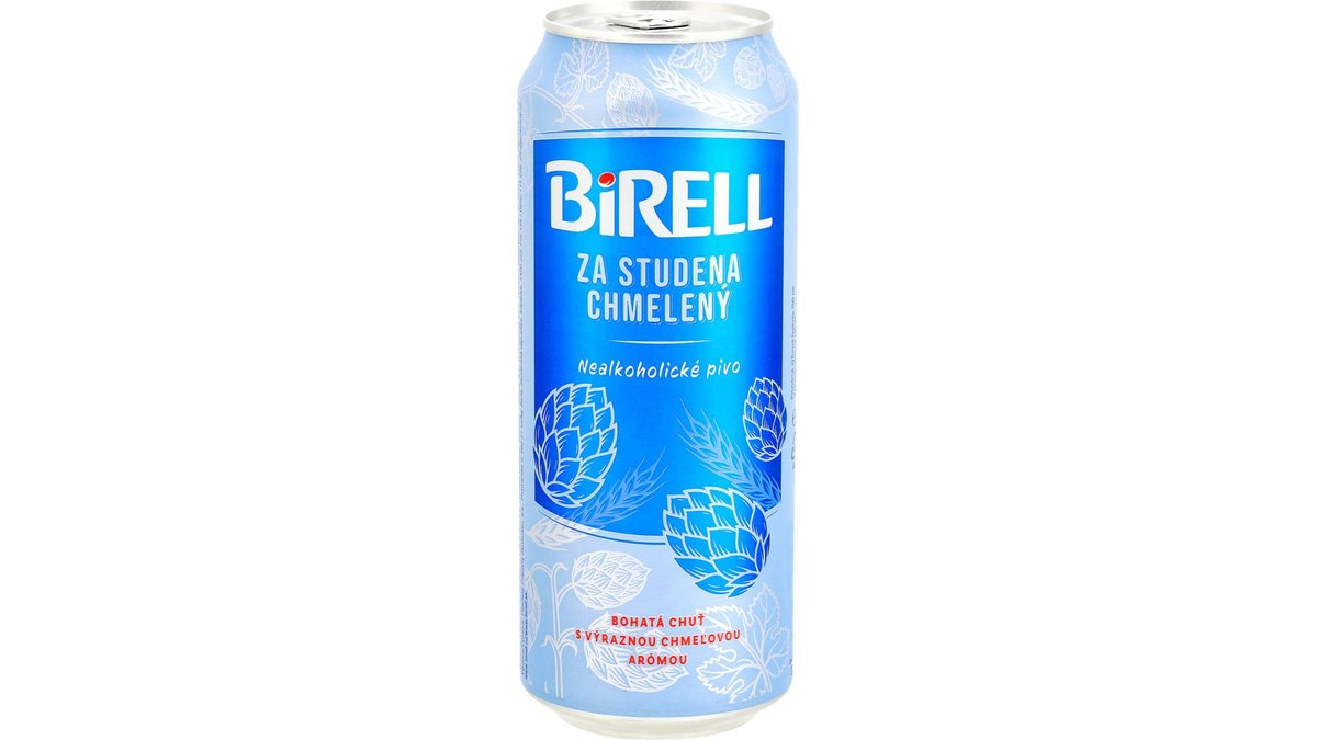 Birell Nealkoholické pivo za studena chmelené 0,5 l